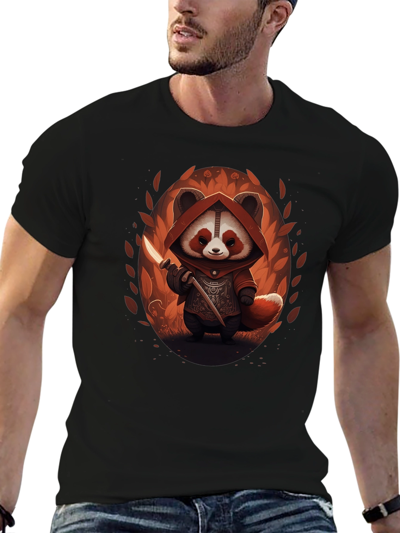 Warrior Red Panda T-Shirt