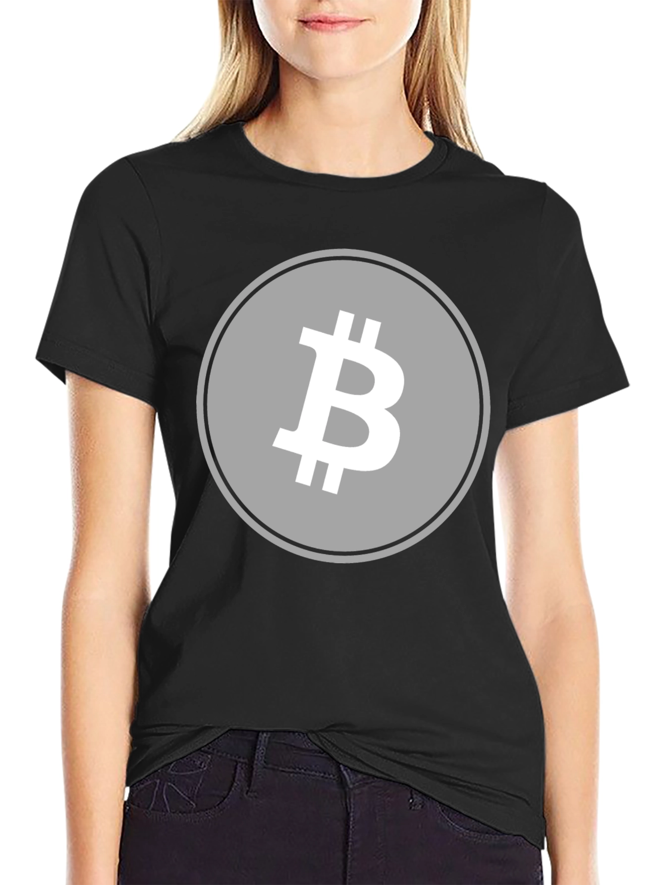 Bitcoin Logo T-Shirt - Crypto Currency Tee