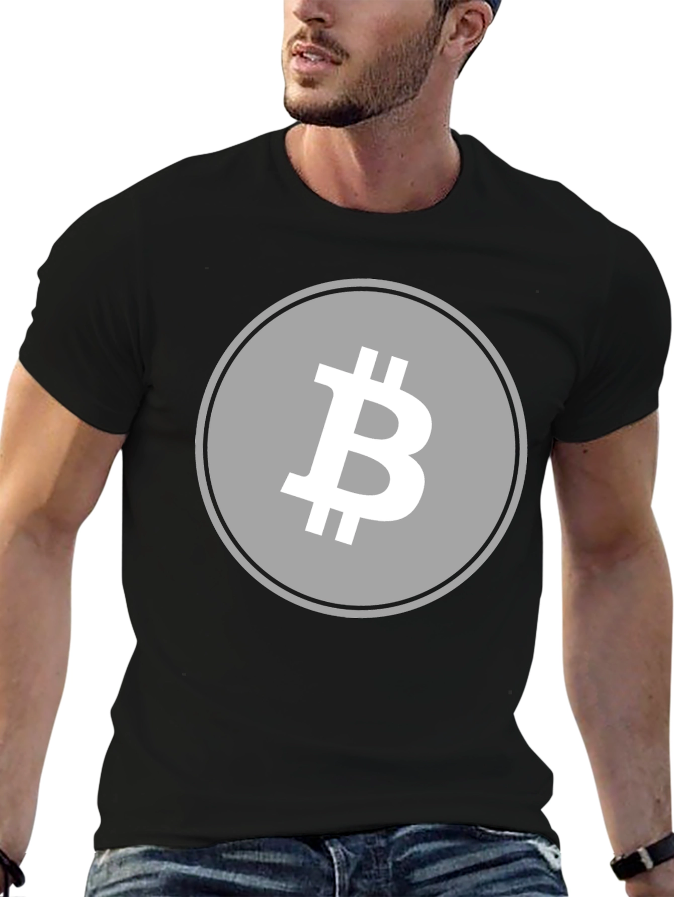 Bitcoin Logo T-Shirt - Crypto Currency Tee