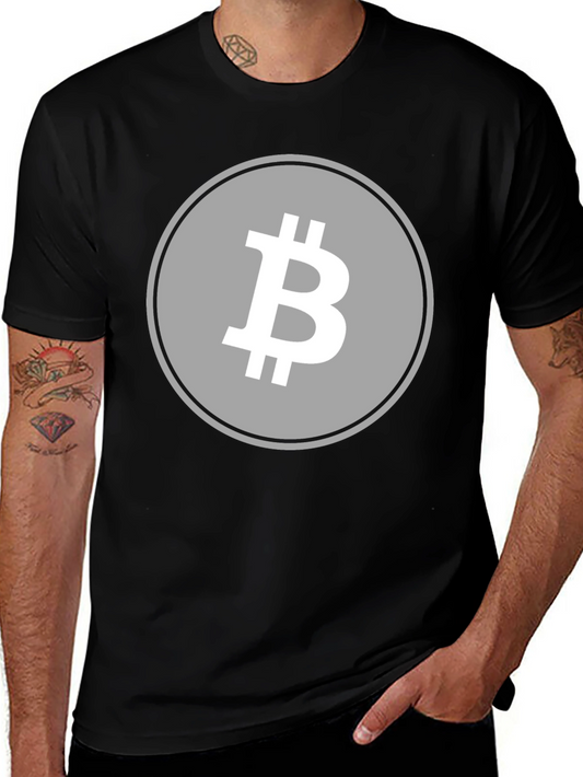 Bitcoin Logo T-Shirt - Crypto Currency Tee