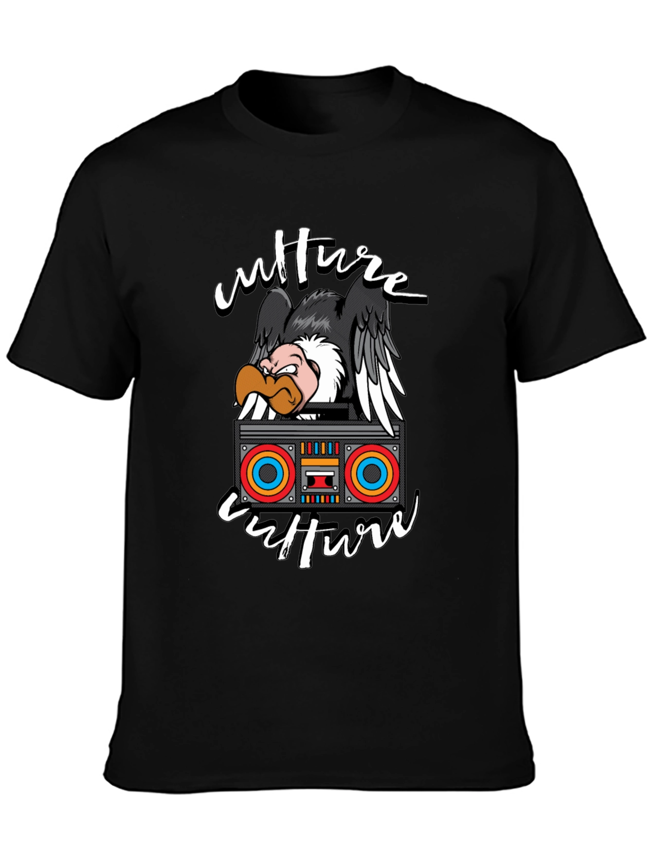 Culture Vulture Boombox Graphic Tee