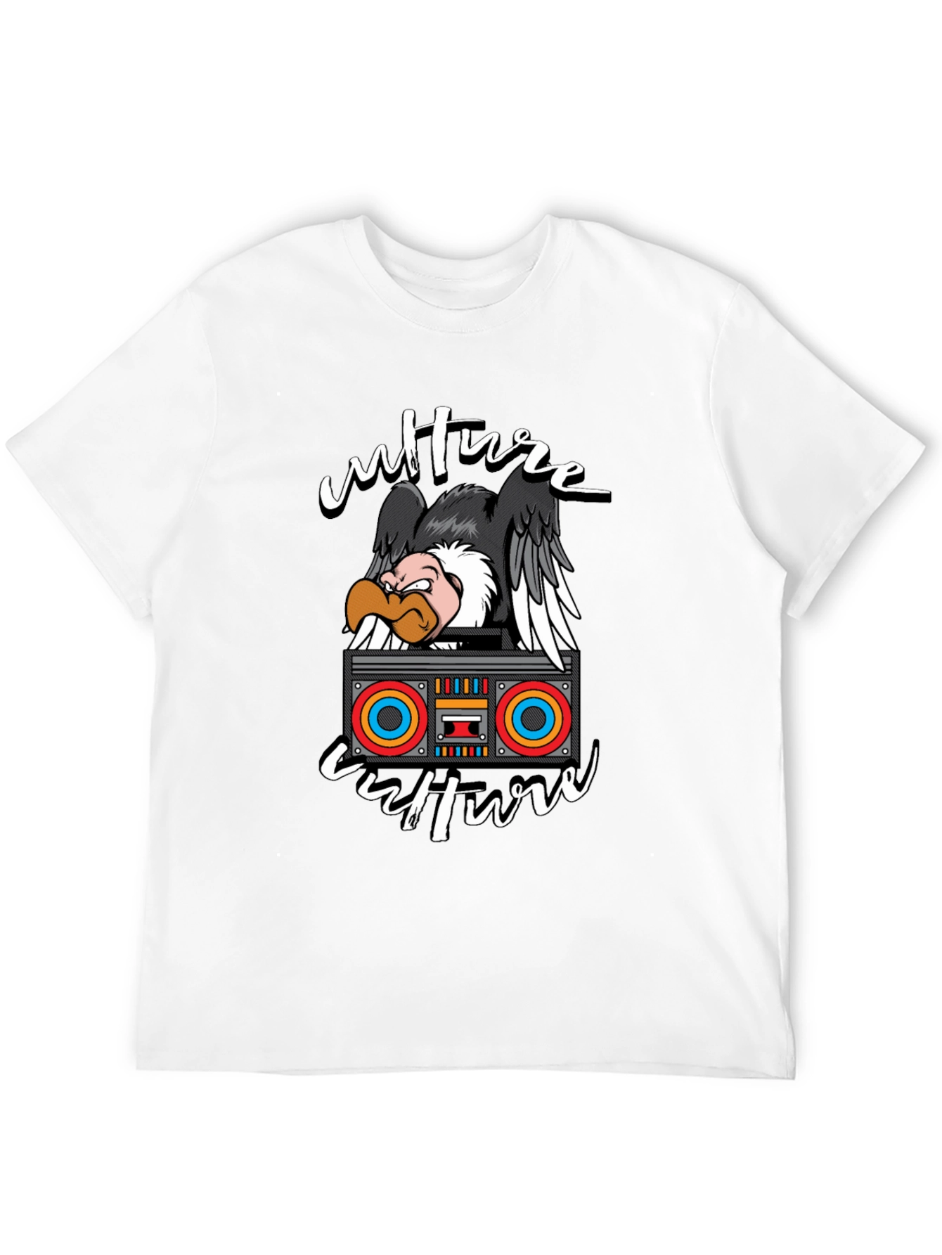 Culture Vulture Boombox Graphic Tee