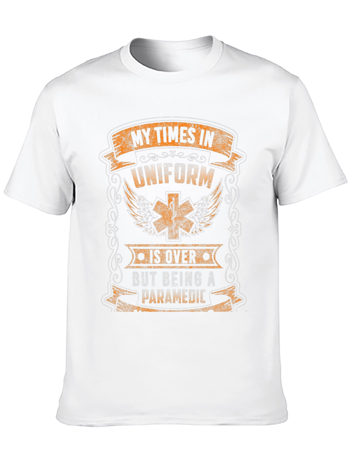Paramedic Retirement T-Shirt: My Times In Uniform