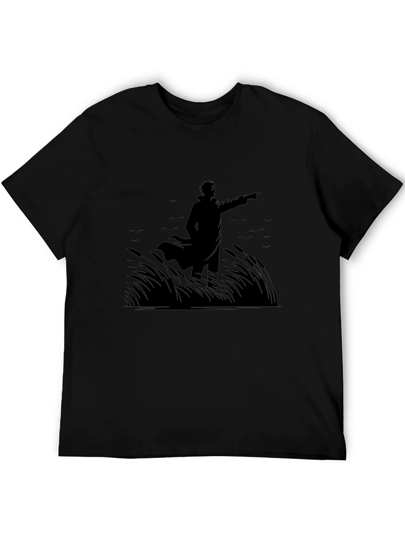 Silhouette Graphic Print T-Shirt