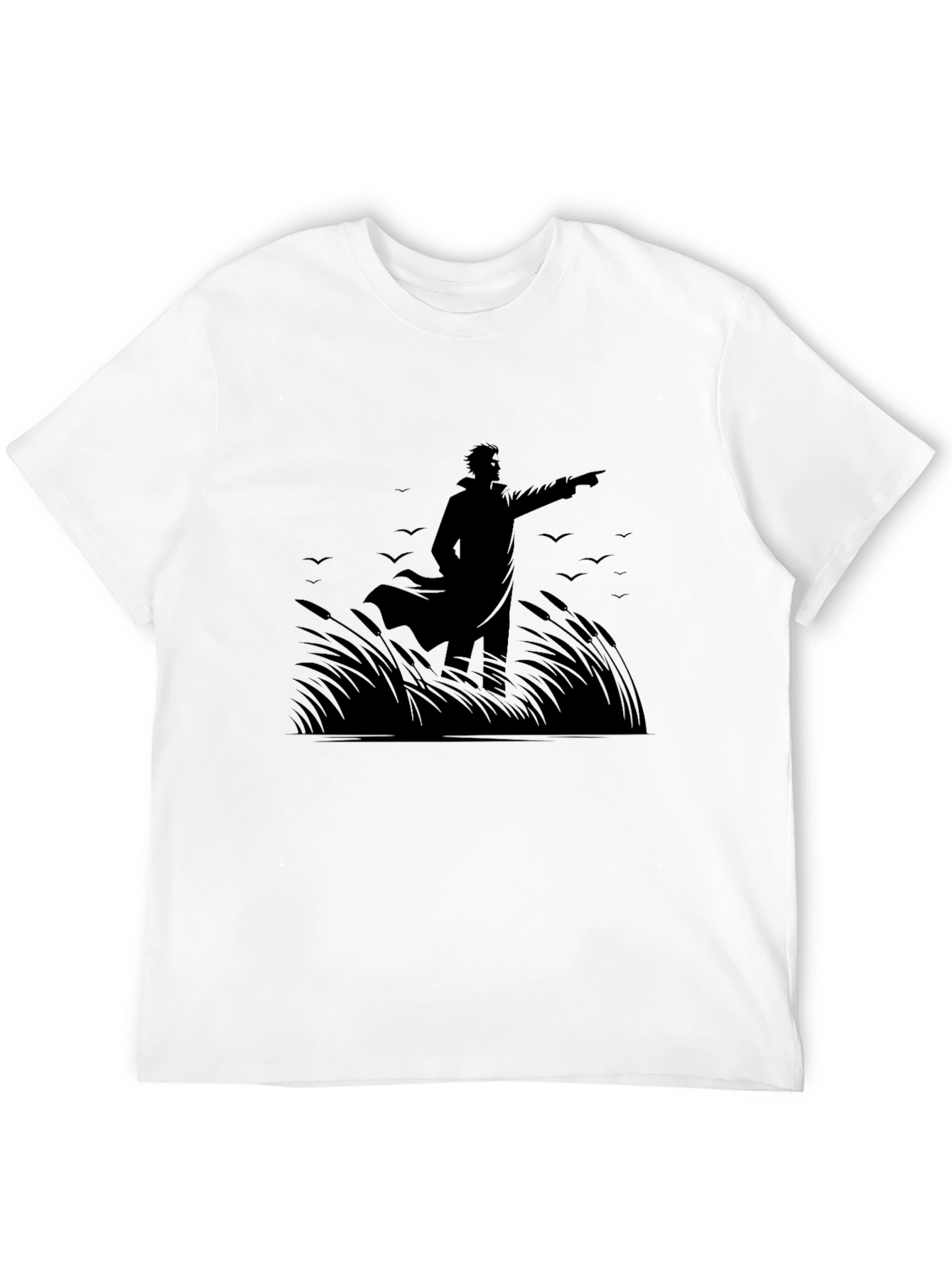 Silhouette Graphic Print T-Shirt