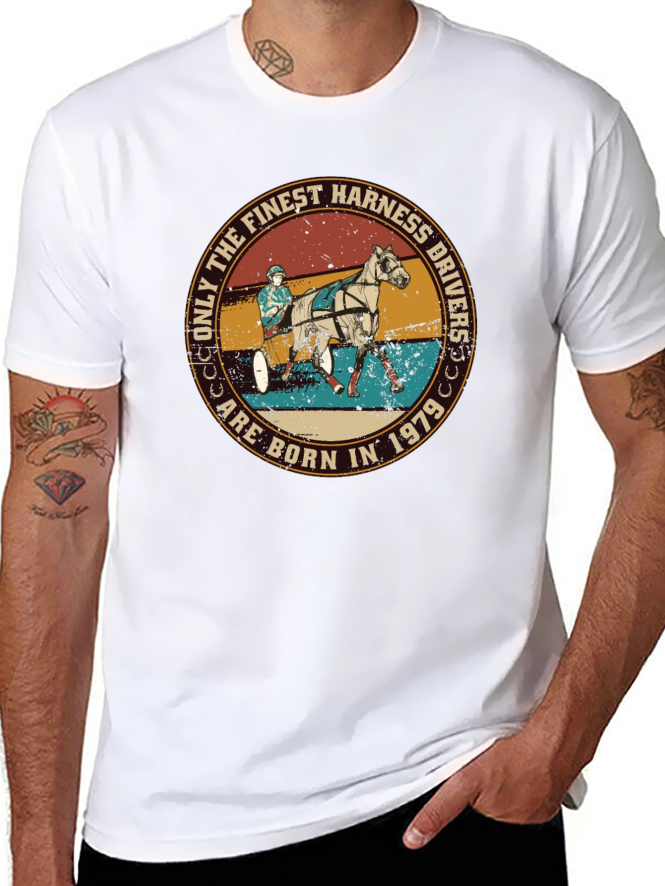 Finest Harness Drivers Born in 1979 T-Shirt