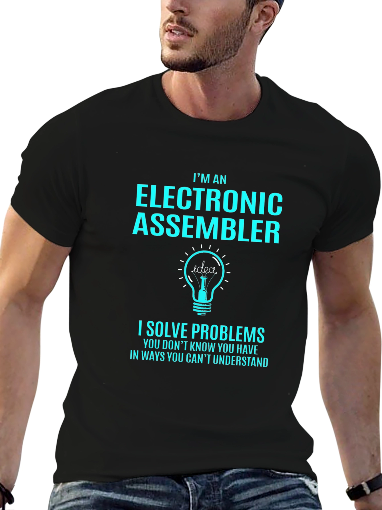 Electronic Assembler T-Shirt - Solve Problems Tee
