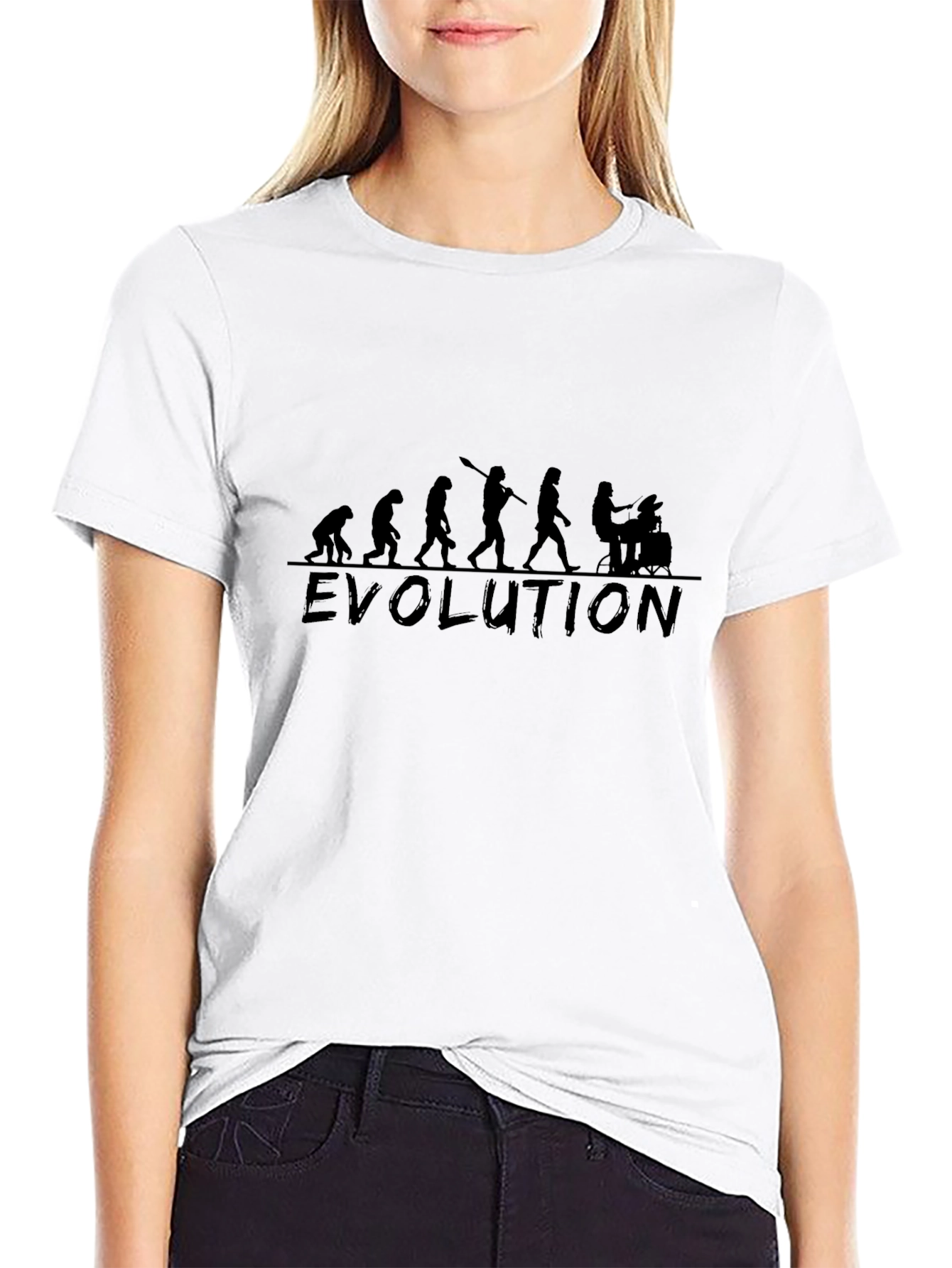 Evolution Gamer T-Shirt - Humorous Black Tee