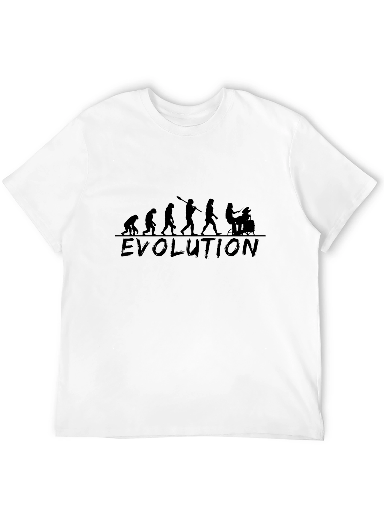 Evolution Gamer T-Shirt - Humorous Black Tee