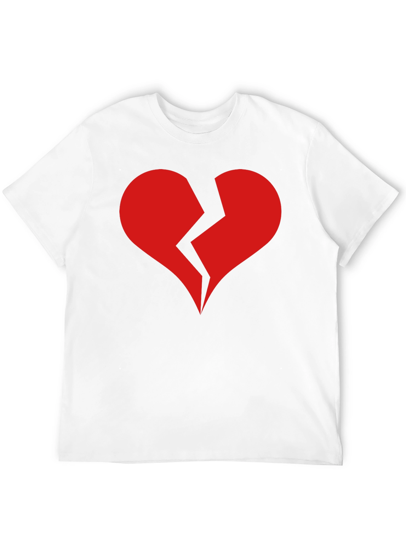 Broken Heart Graphic T-Shirt - Black