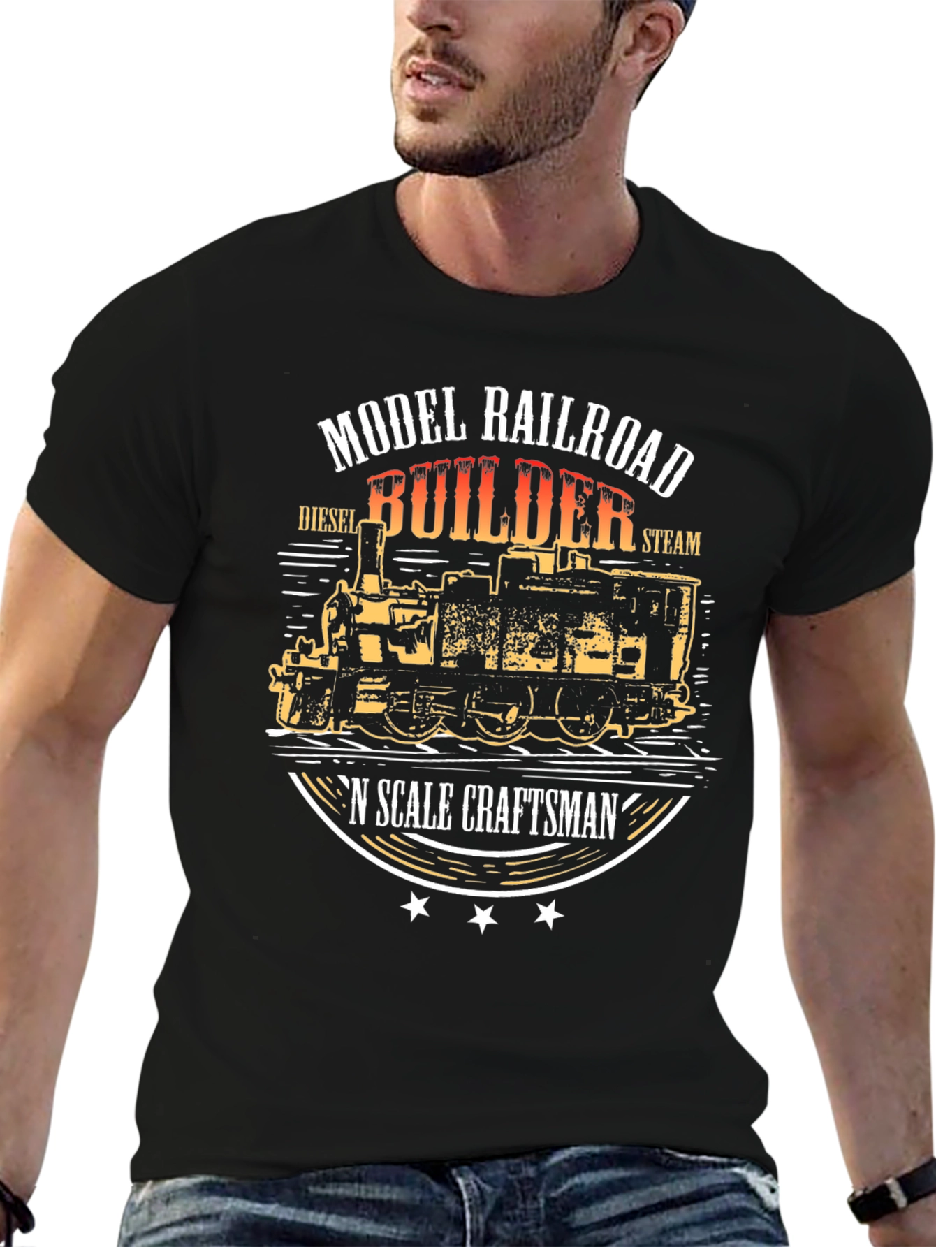 Model Railroad Builder T-Shirt
