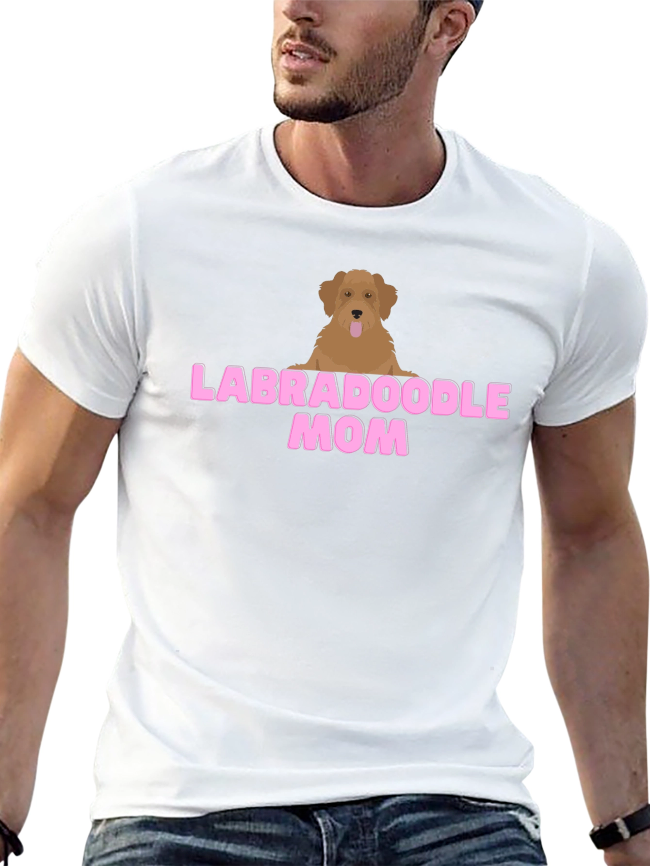Labradoodle Mom T-Shirt - Cute Dog Lover Tee