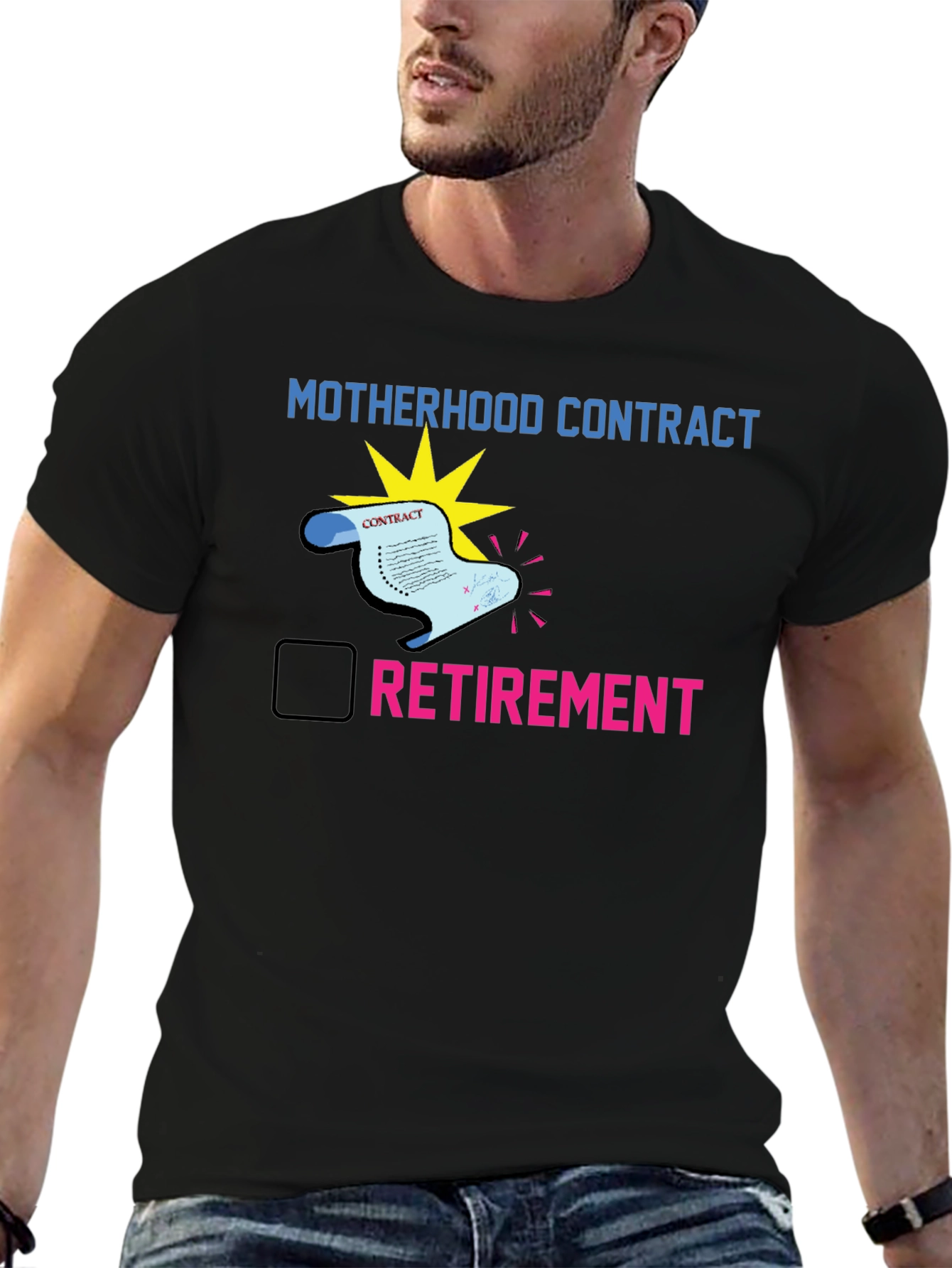 Motherhood Contract Retirement T-Shirt