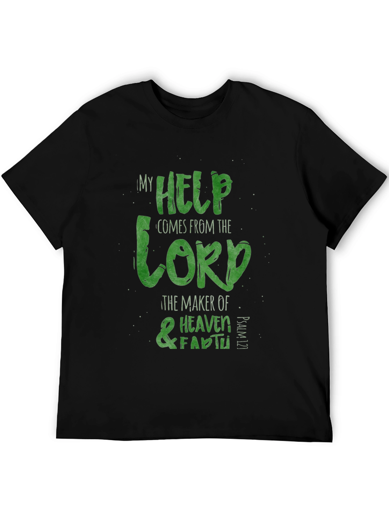 My Help Comes From The Lord Graphic Tee