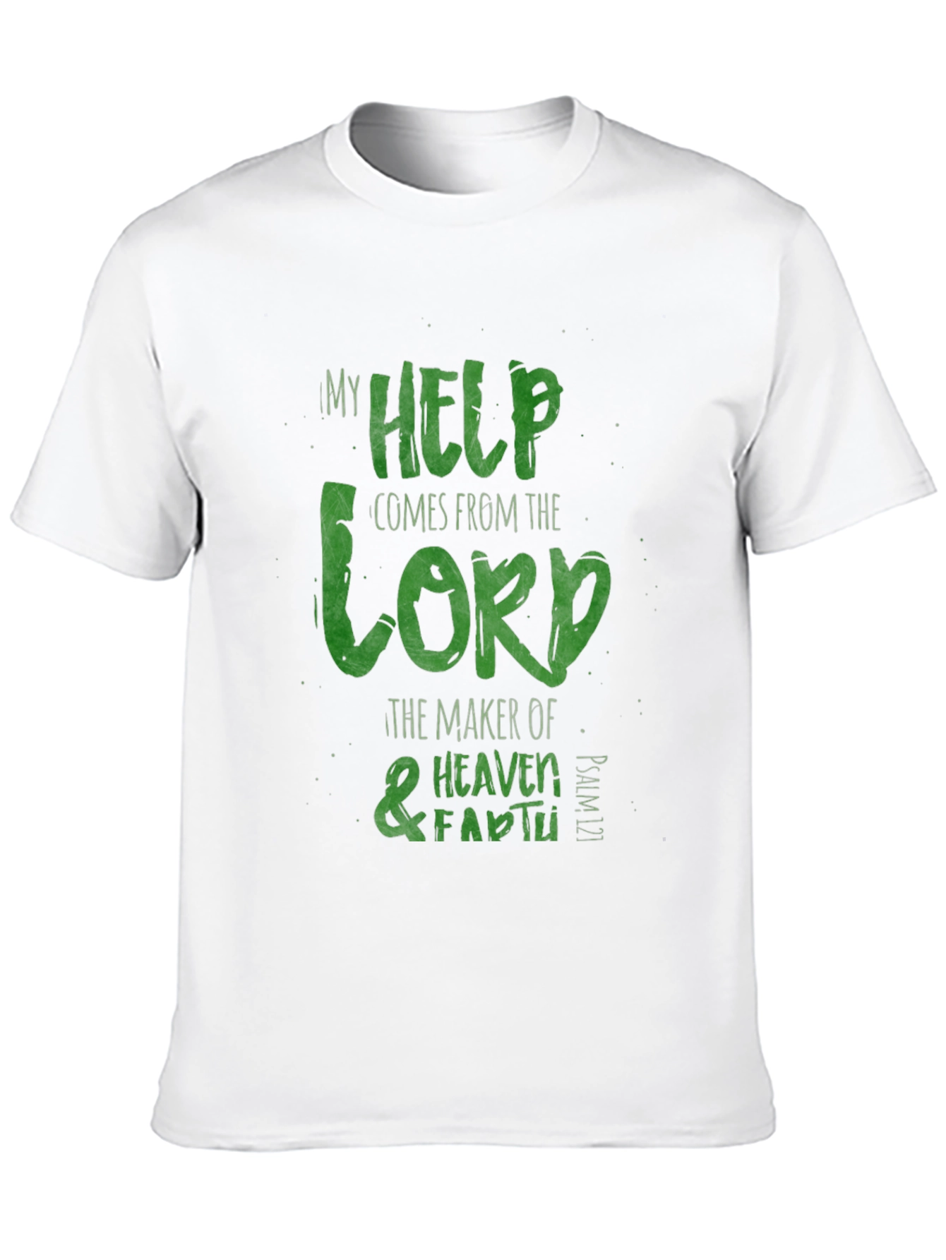 My Help Comes From The Lord Graphic Tee