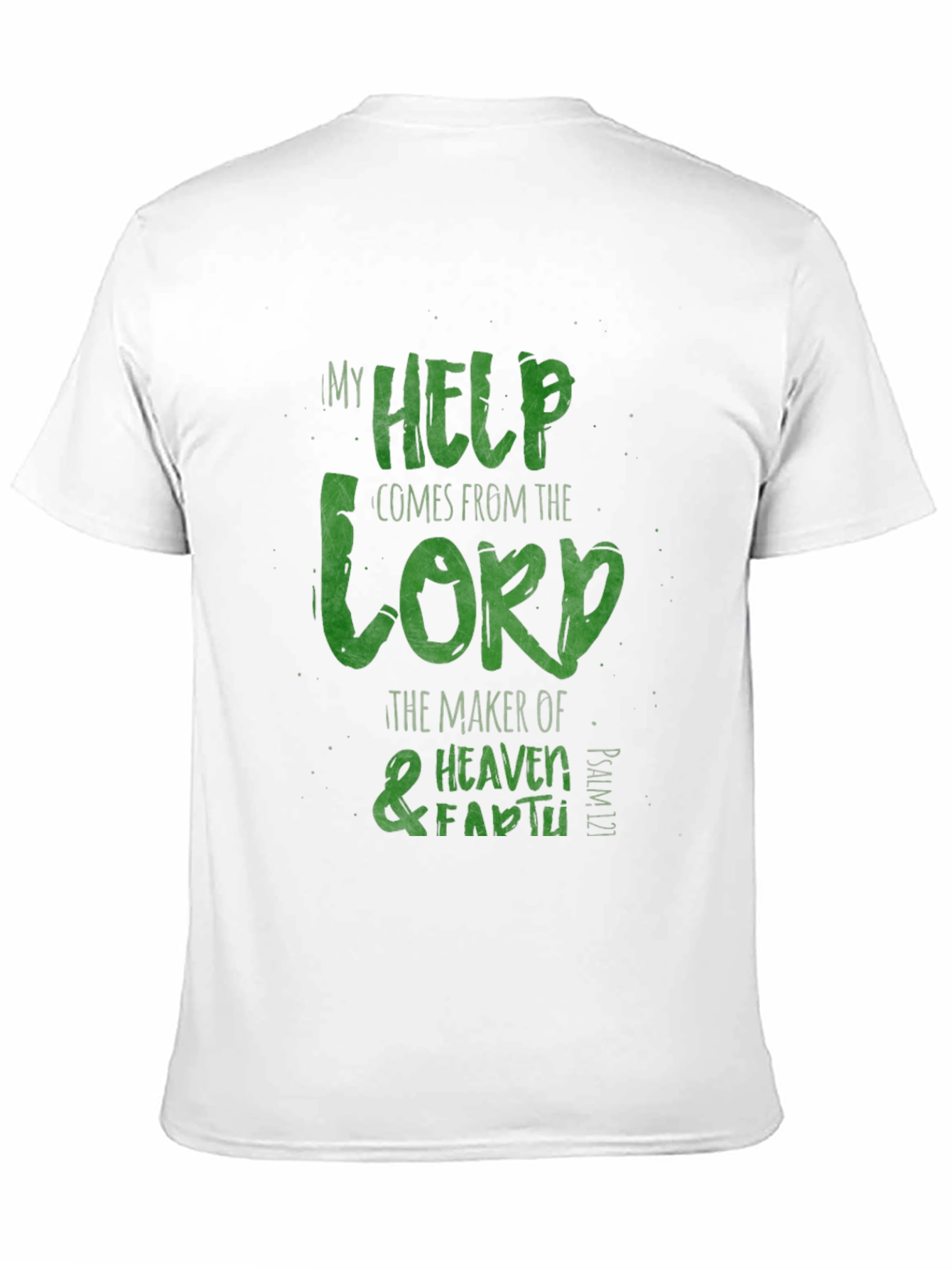 My Help Comes From The Lord Graphic Tee