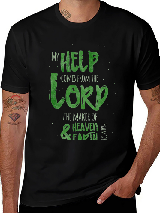 My Help Comes From The Lord Graphic Tee