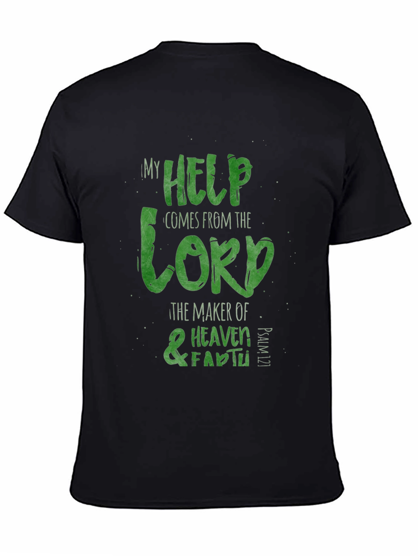 My Help Comes From The Lord Graphic Tee