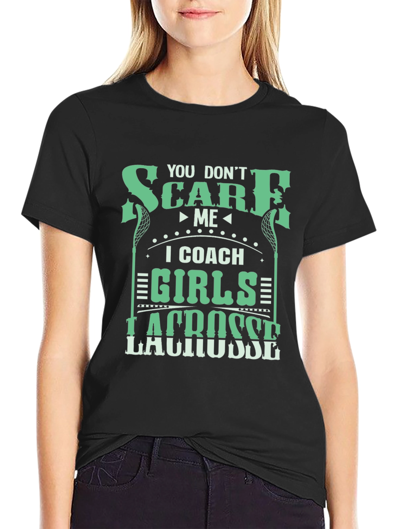 Lacrosse Girls Coach T-Shirt - Fearless Style