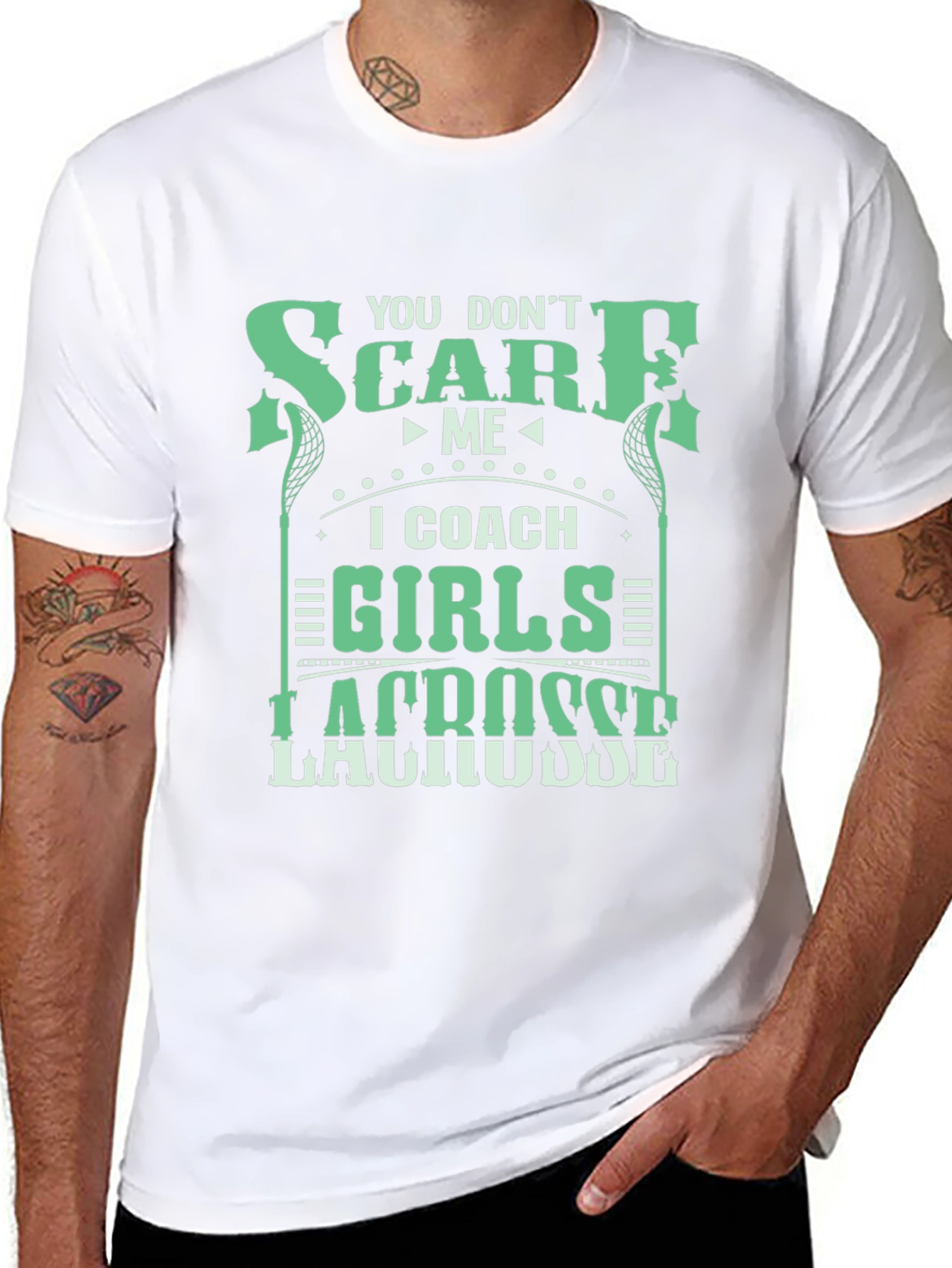 Lacrosse Girls Coach T-Shirt - Fearless Style