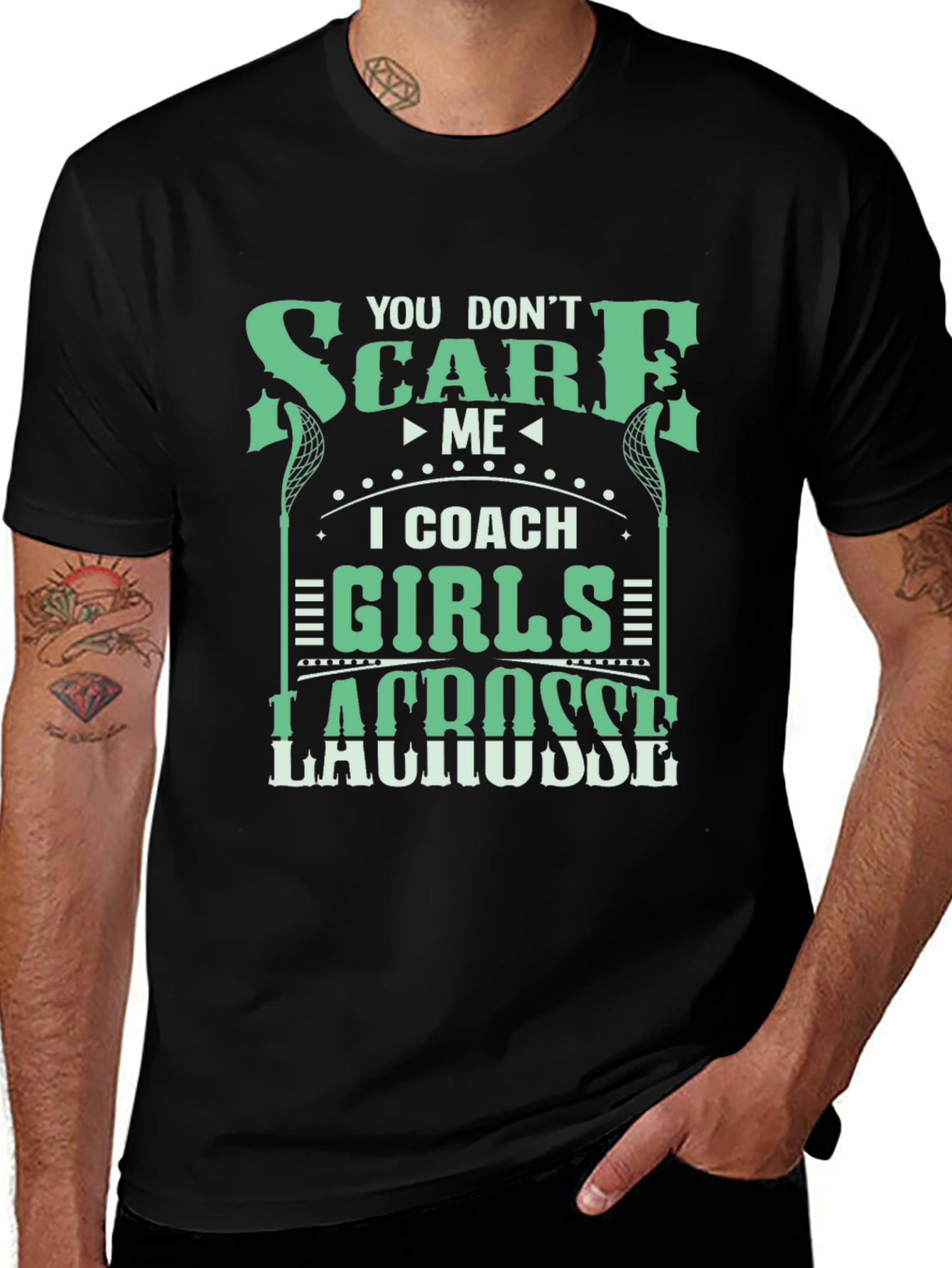 Lacrosse Girls Coach T-Shirt - Fearless Style