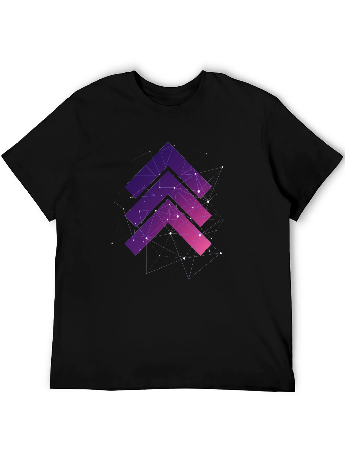 Geometric Arrow Galaxy T-Shirt