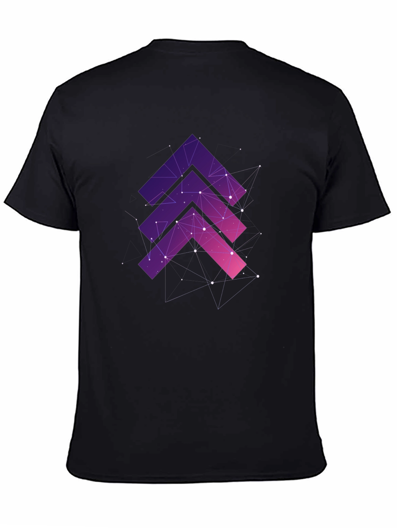 Geometric Arrow Galaxy T-Shirt