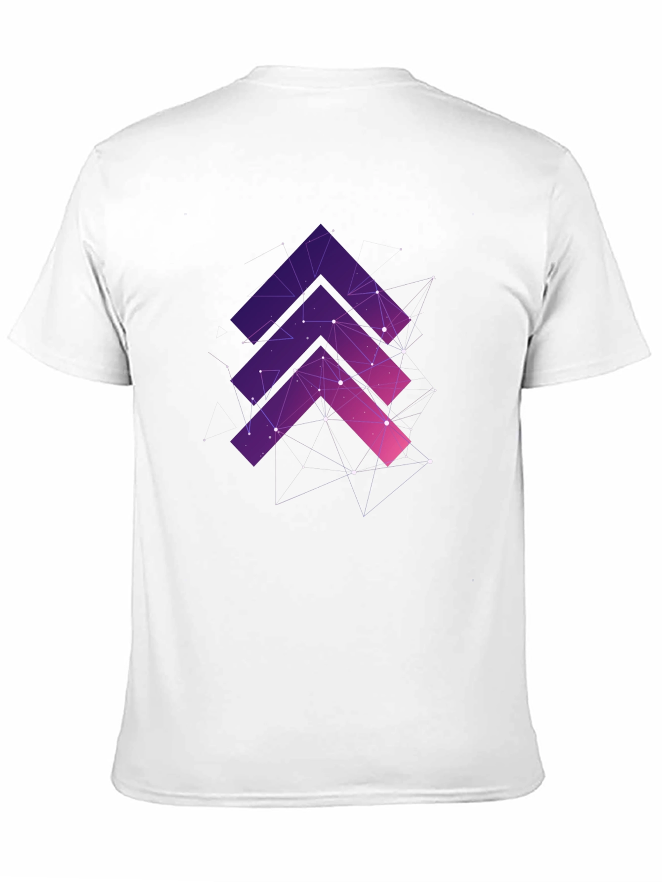 Geometric Arrow Galaxy T-Shirt