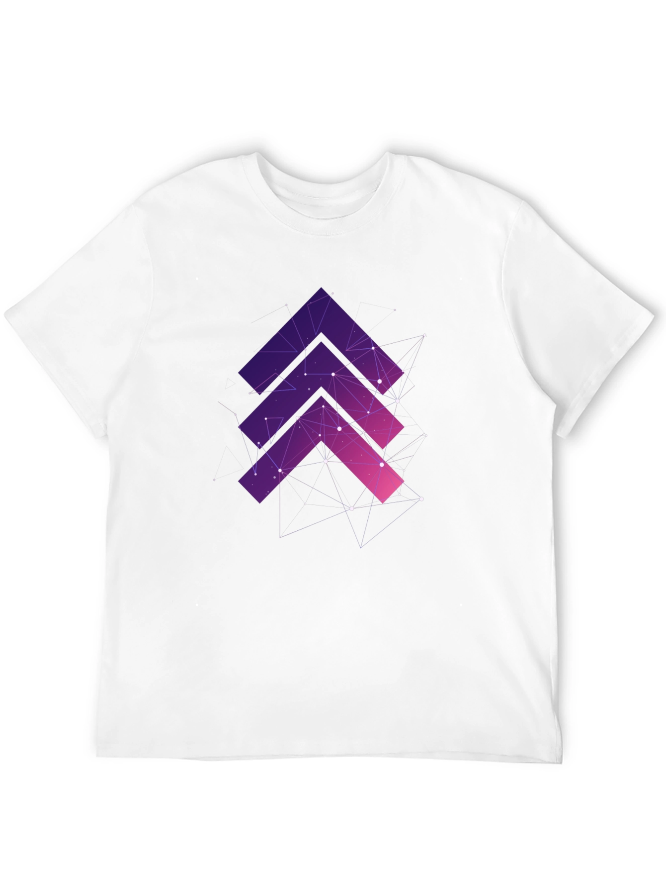 Geometric Arrow Galaxy T-Shirt