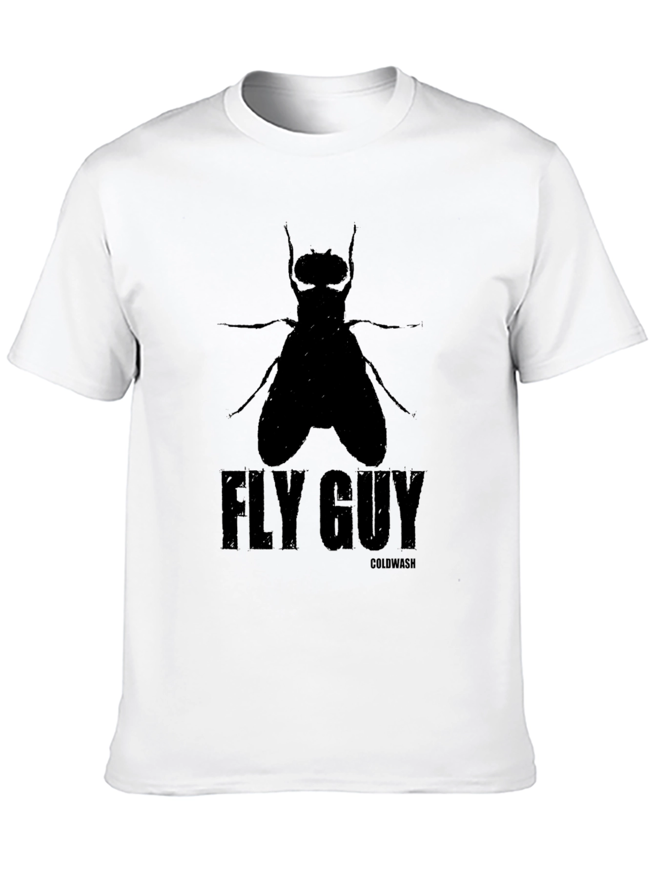 Fly Guy Graphic Tee - Mens Black T-Shirt