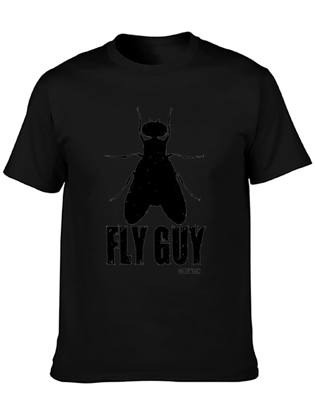 Fly Guy Graphic Tee - Mens Black T-Shirt