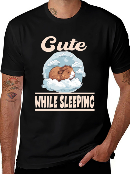 Cute Guinea Pig Sleeping T-Shirt