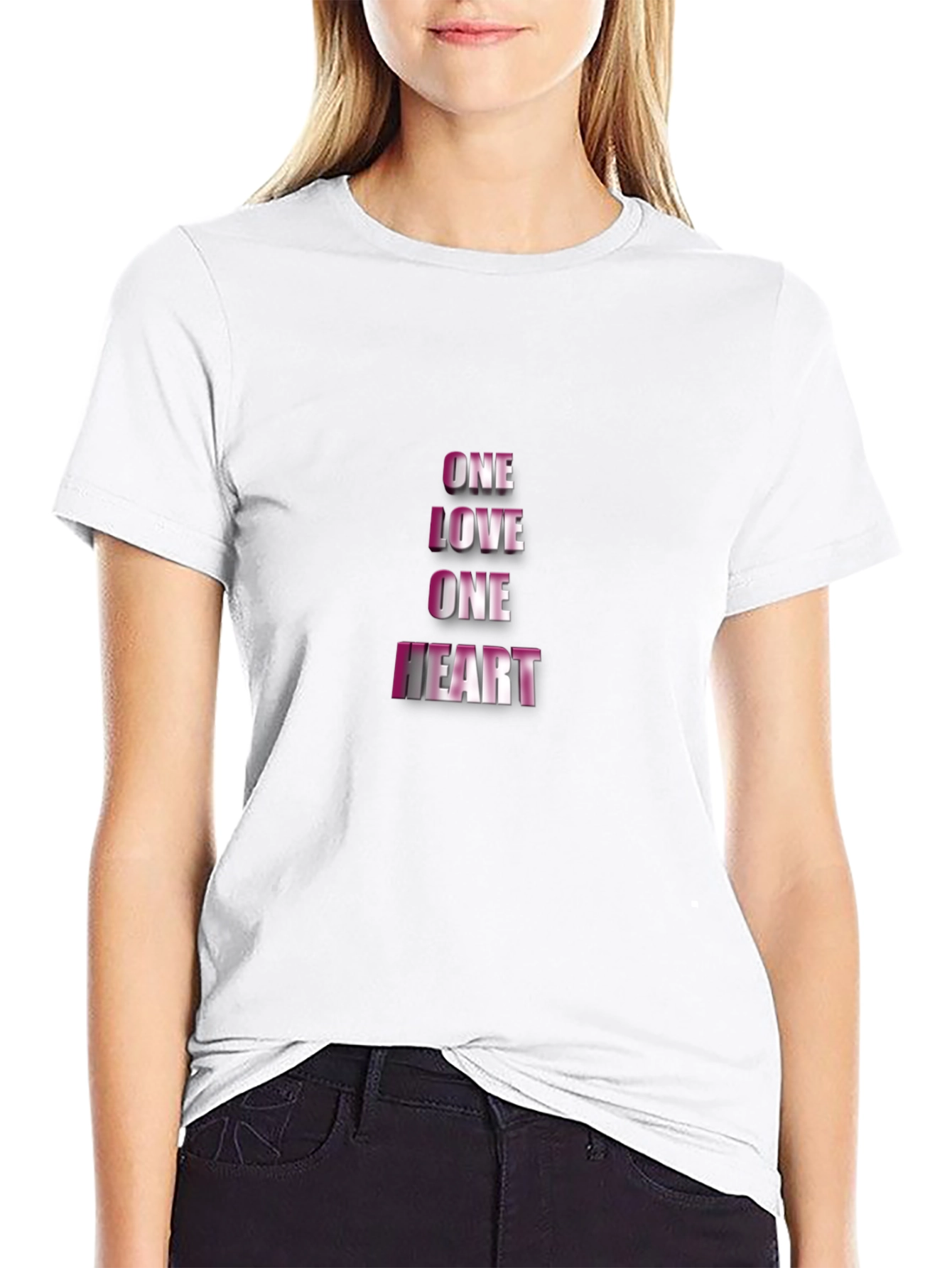 One Love One Heart Graphic Tee