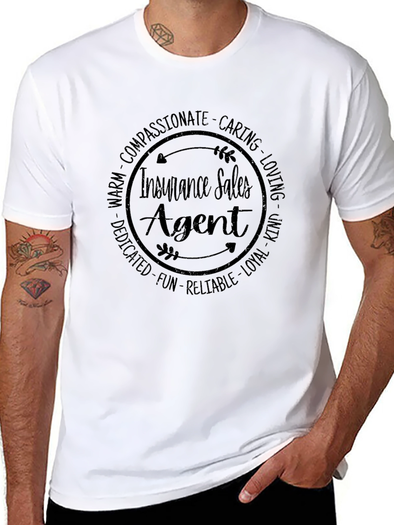 Insurance Sales Agent Graphic Tee