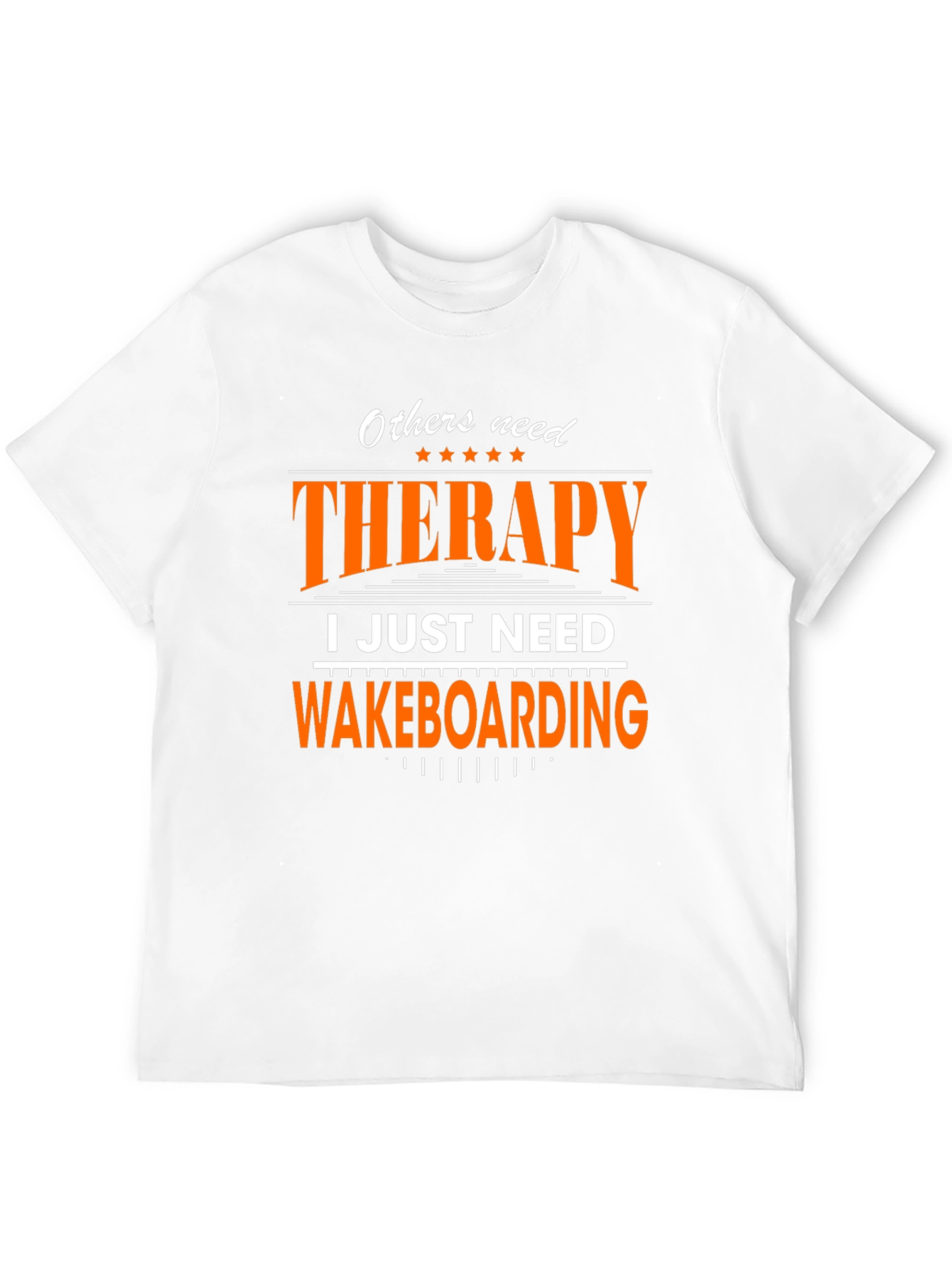 Wakeboarding Therapy T-Shirt - Novelty Graphic Tee