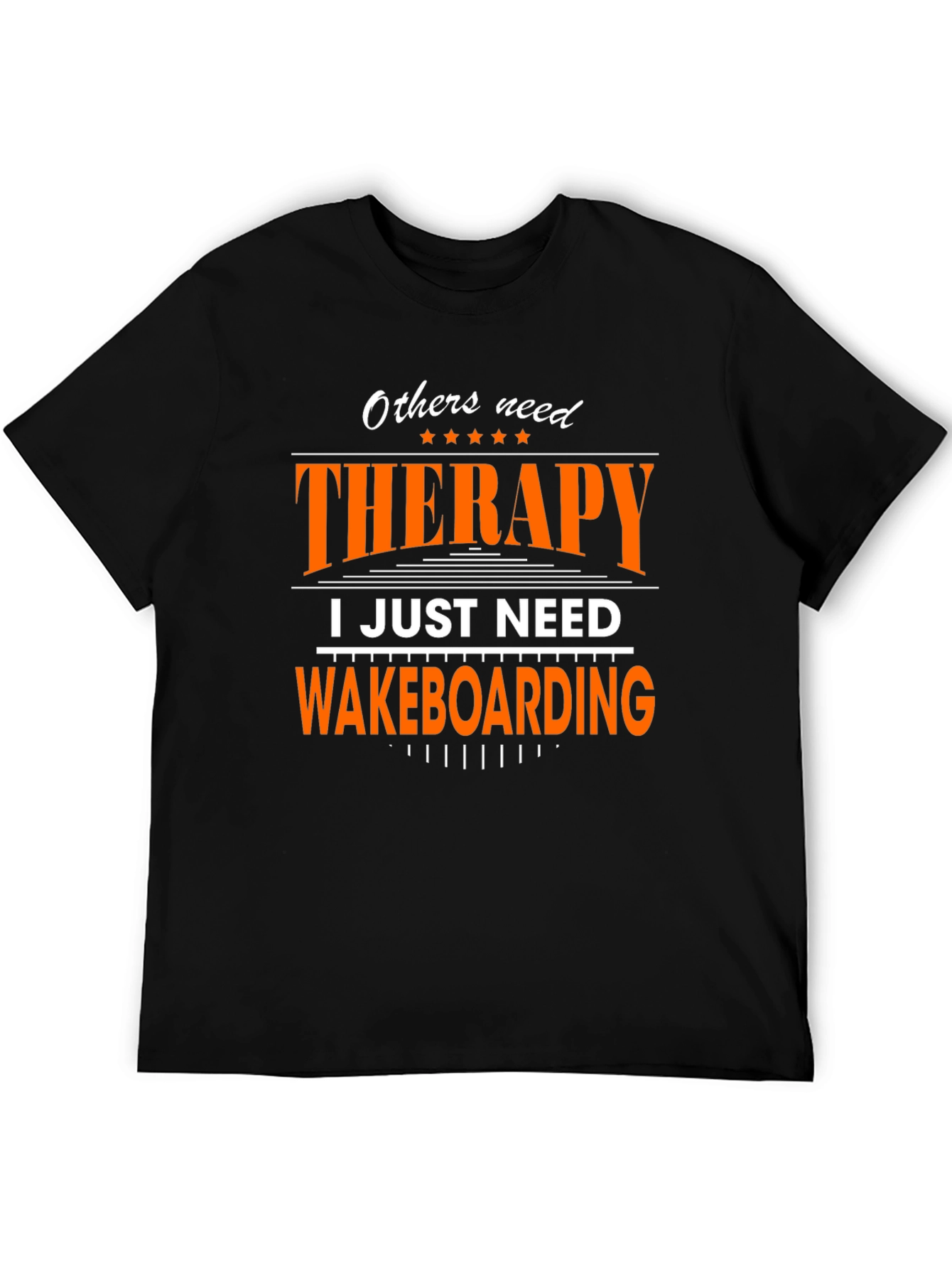 Wakeboarding Therapy T-Shirt - Novelty Graphic Tee