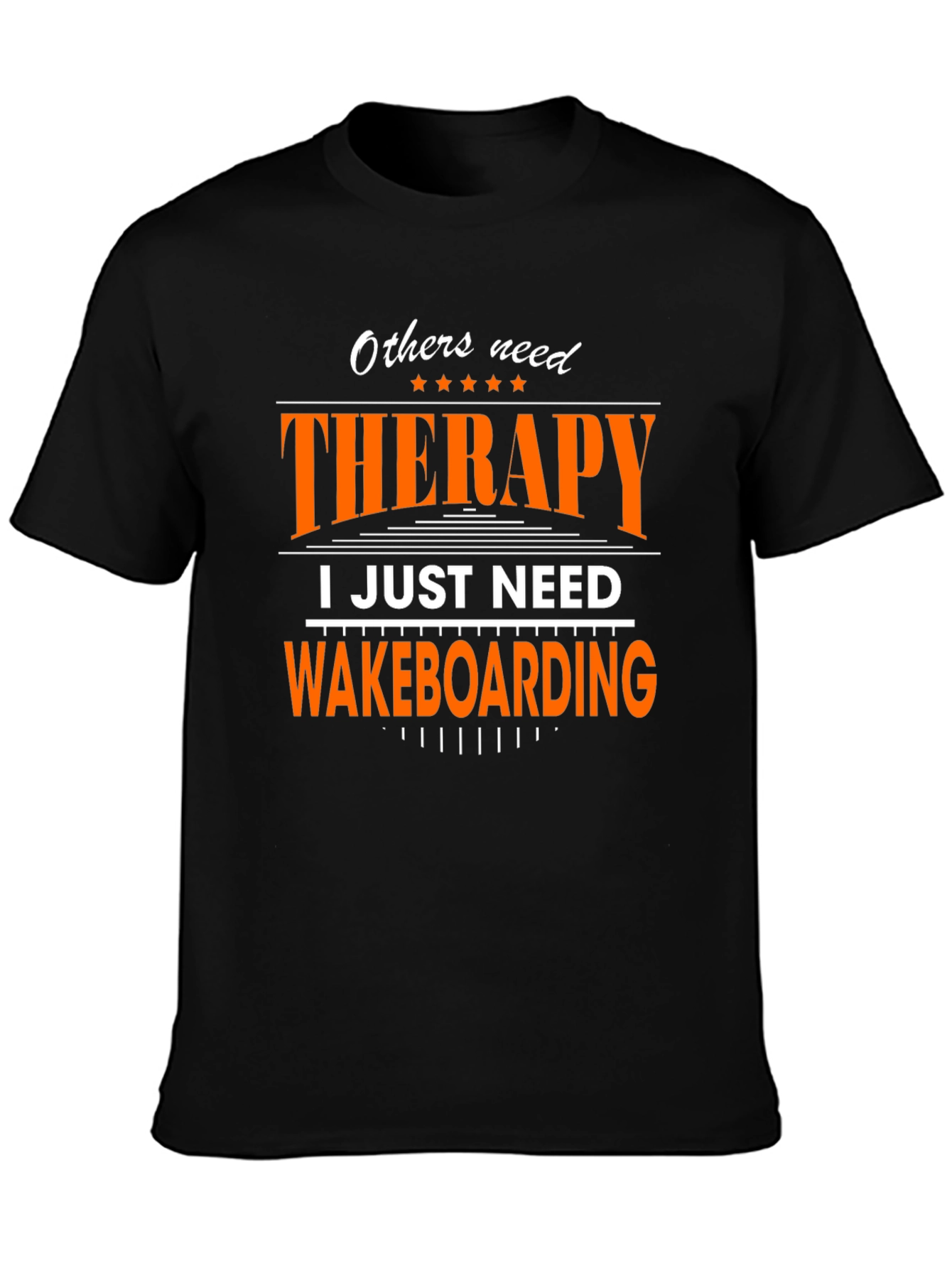 Wakeboarding Therapy T-Shirt - Novelty Graphic Tee
