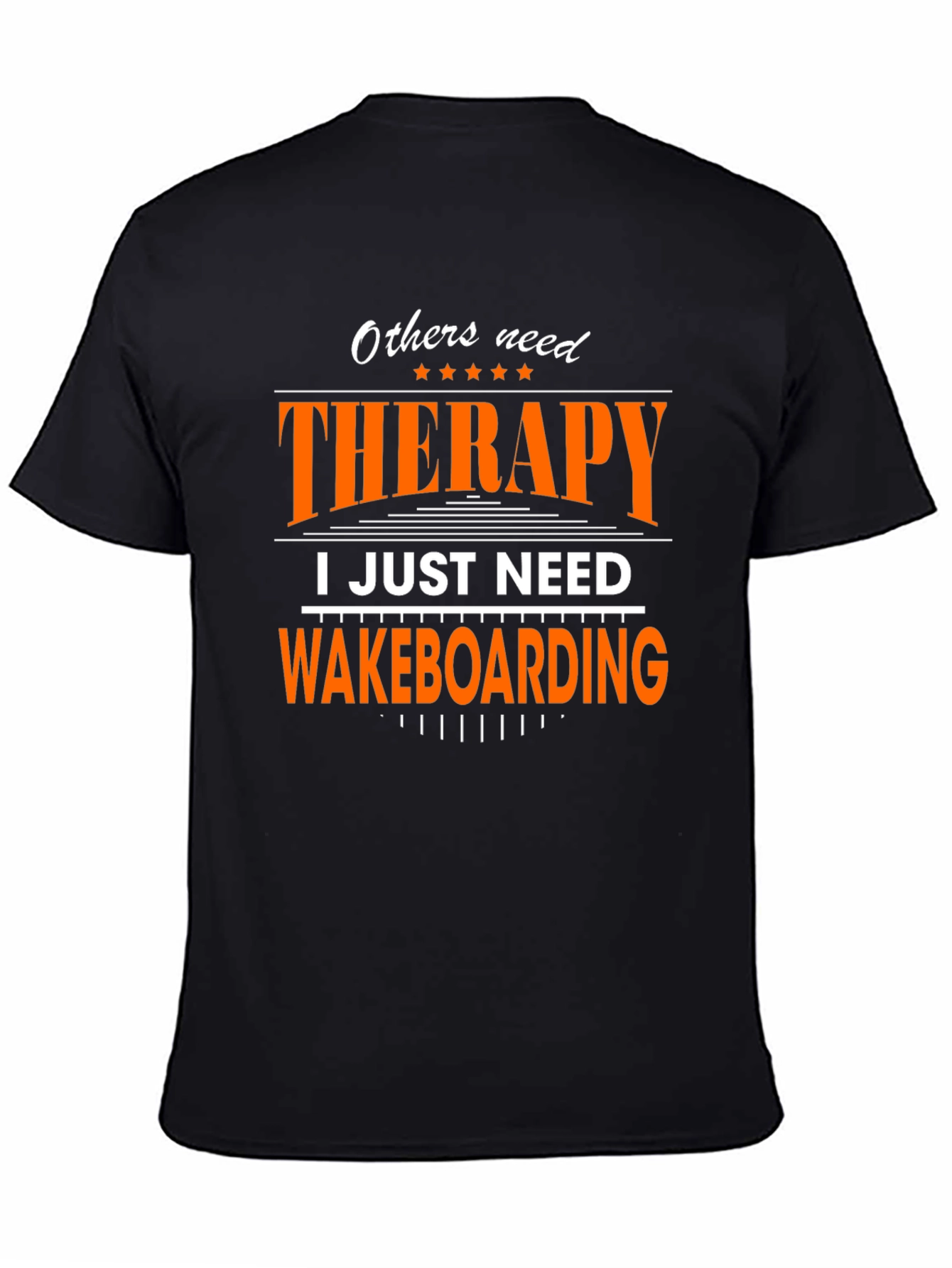 Wakeboarding Therapy T-Shirt - Novelty Graphic Tee