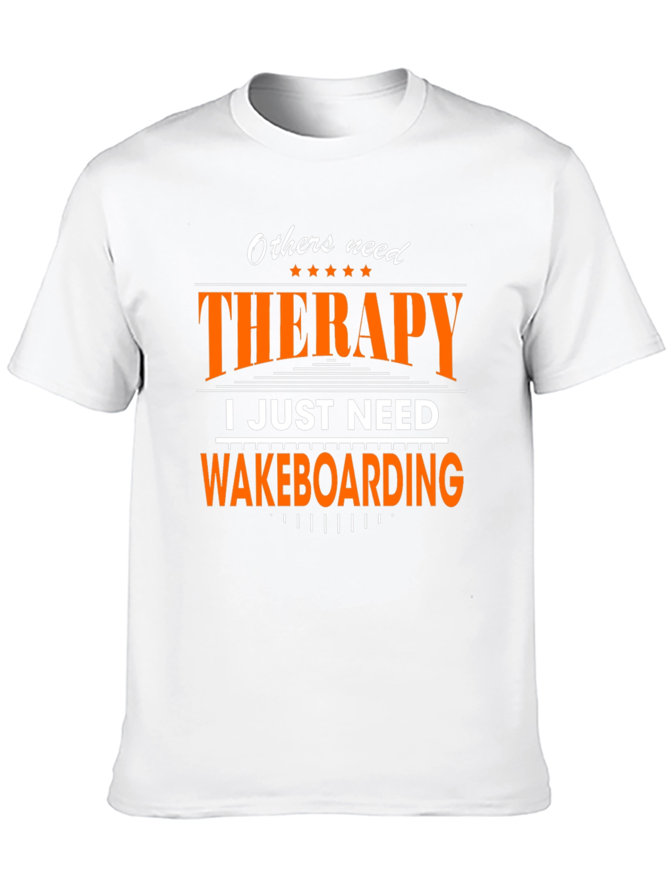 Wakeboarding Therapy T-Shirt - Novelty Graphic Tee