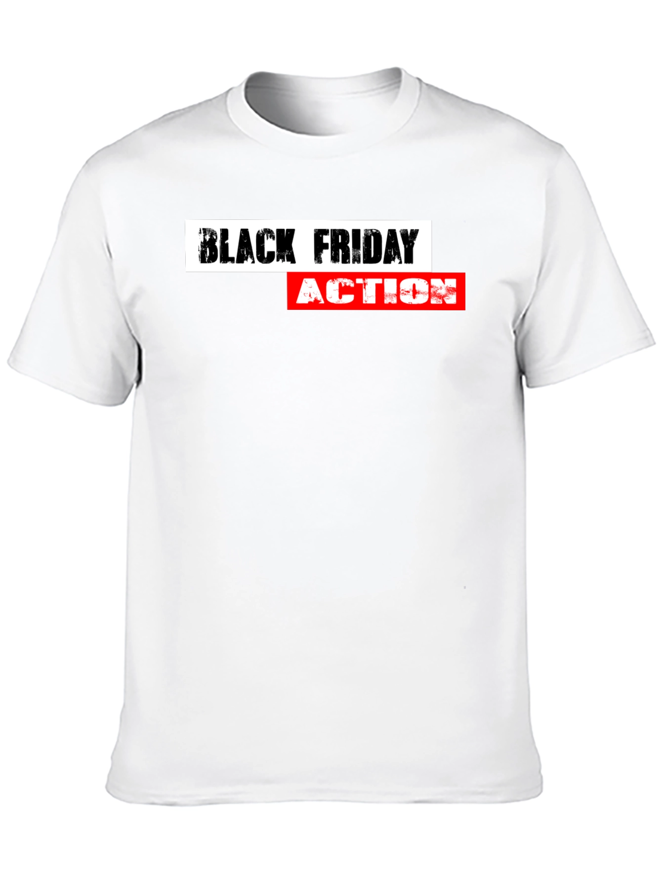 Black Friday Action T-Shirt - Stylish Design