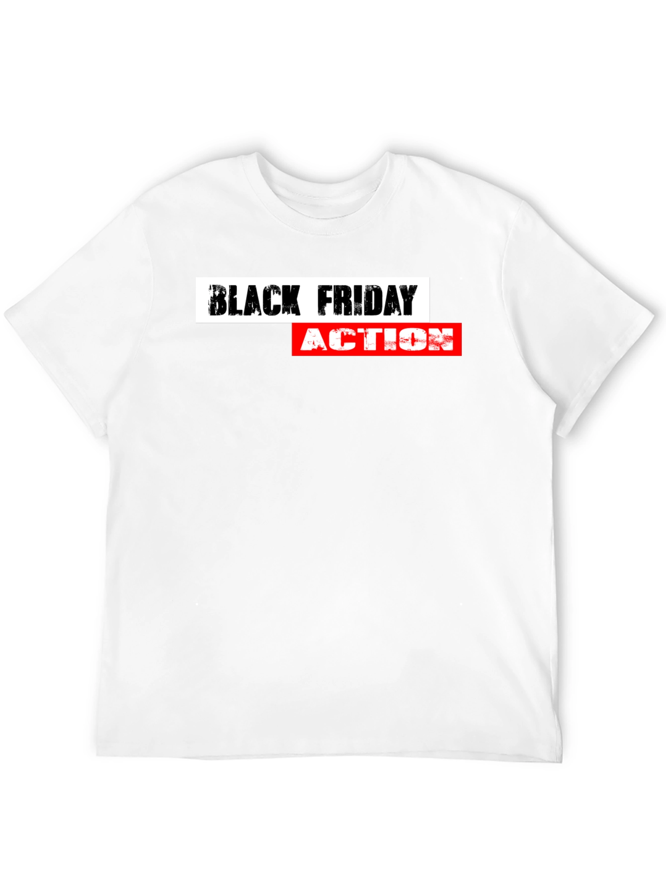 Black Friday Action T-Shirt - Stylish Design