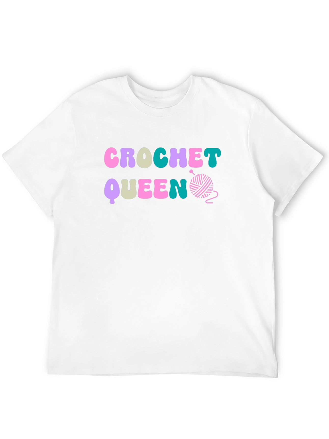 Crochet Queen Tee - Yarn Lover Gift