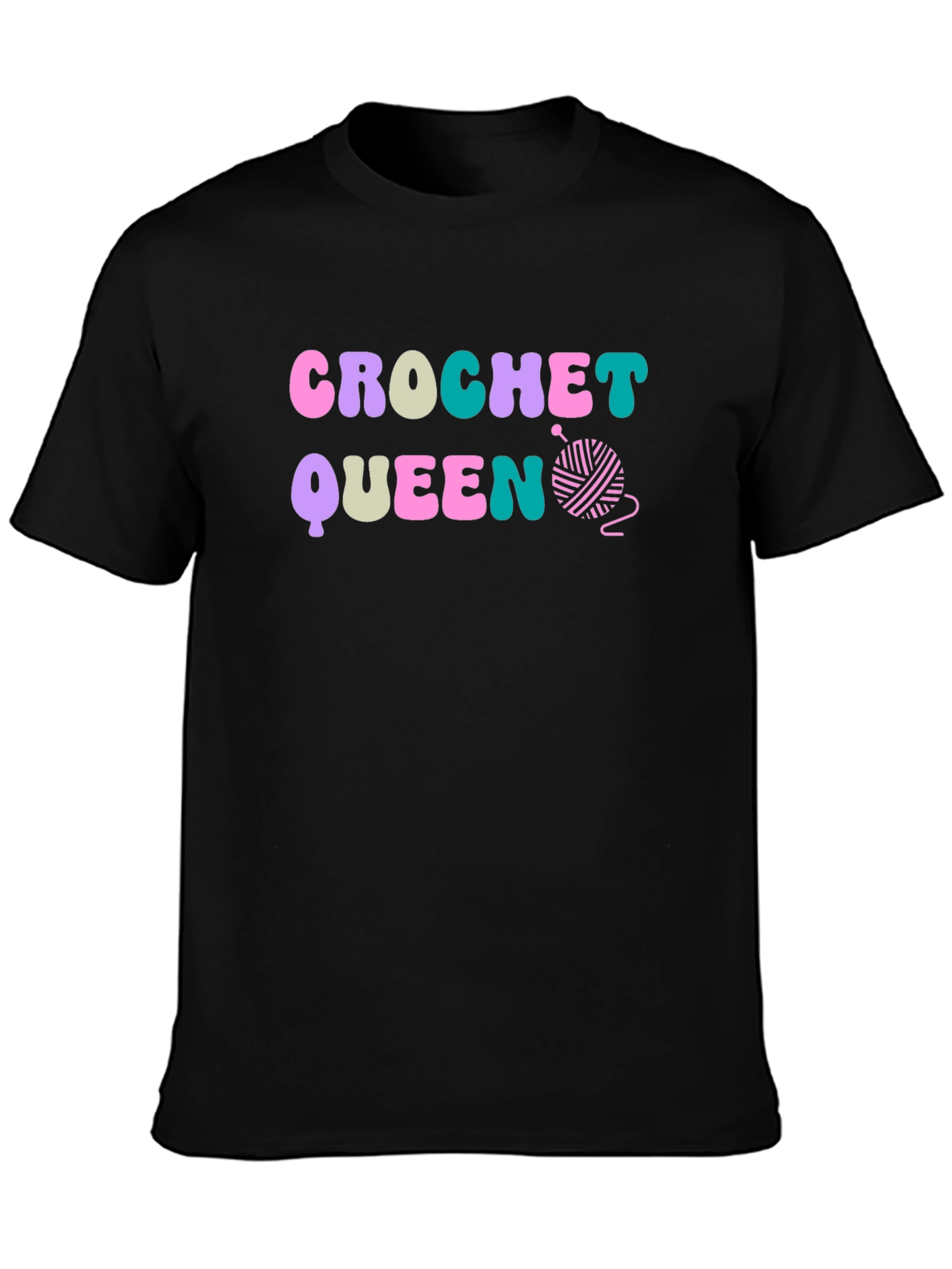 Crochet Queen Tee - Yarn Lover Gift