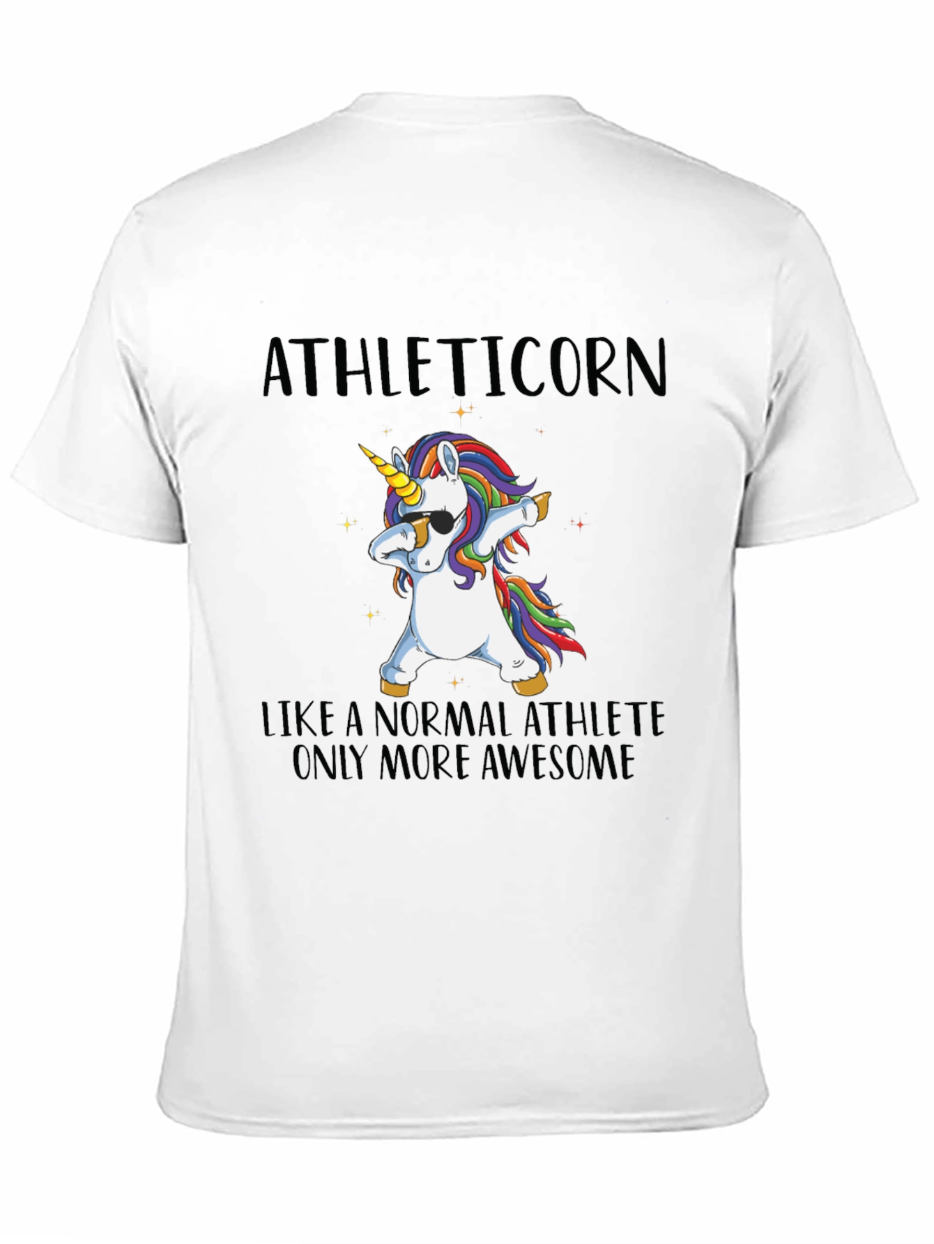 Athleticorn Unicorn Dabbing T-Shirt