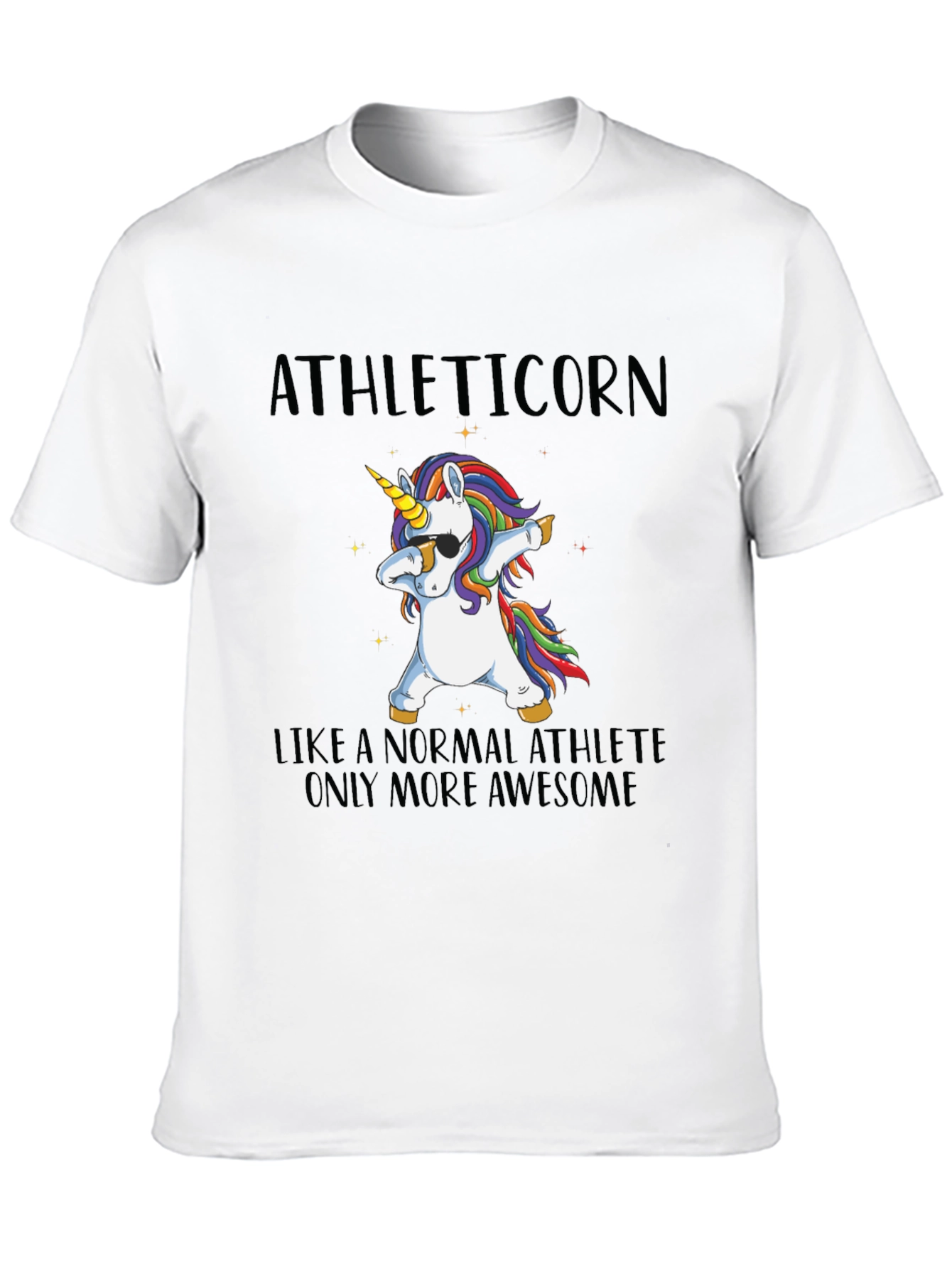 Athleticorn Unicorn Dabbing T-Shirt