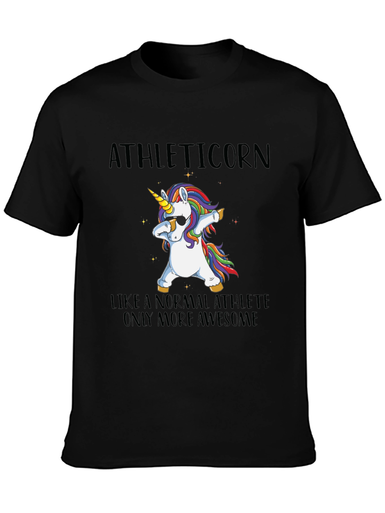 Athleticorn Unicorn Dabbing T-Shirt
