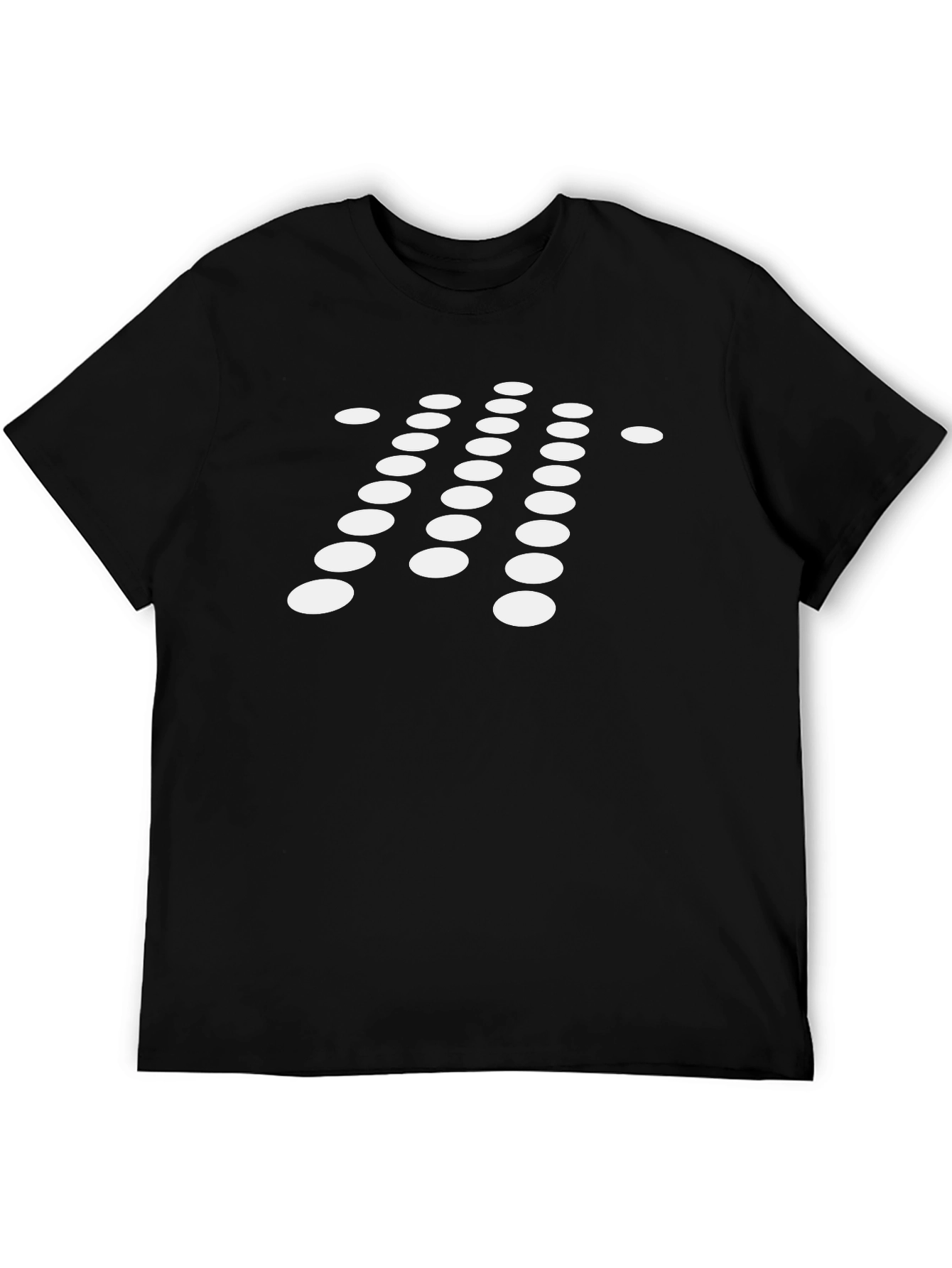 Geometric Circle Pattern T-Shirt - Modern Design
