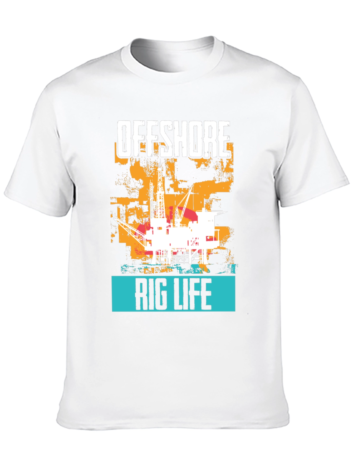 Offshore Rig Life Graphic T-Shirt