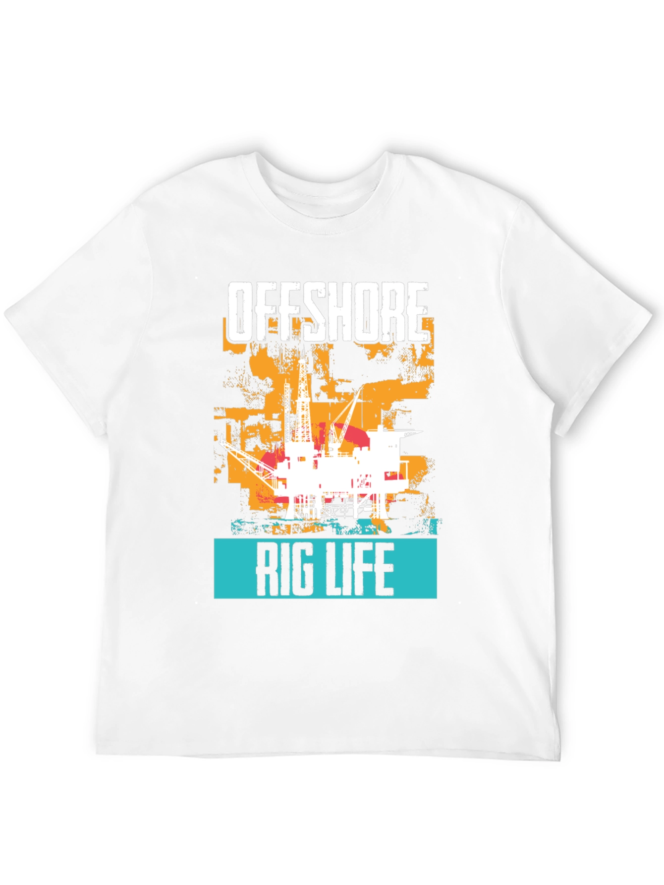 Offshore Rig Life Graphic T-Shirt