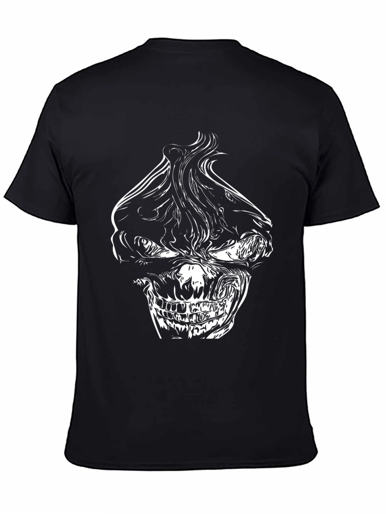 Skull Graphic Black T-Shirt